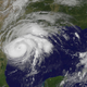 NASA: GOES image of Hurricane Harvey, 25 August 2017, 1407 UTC